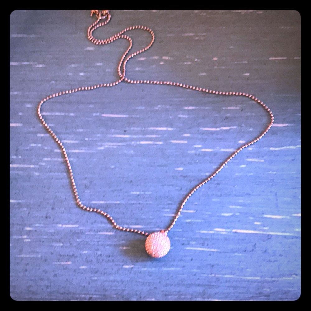 Michael Kors rose gold necklace!